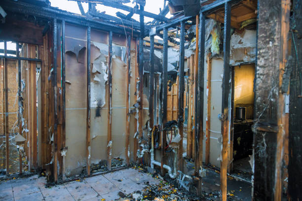 Professional Fire Damage Removal technician working in St. Peter, MN